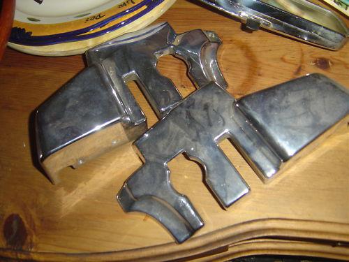 Mercedes 107 380 500 420 560 sl rear lock down caps 380sl 560sl 500sl 420sl 280 