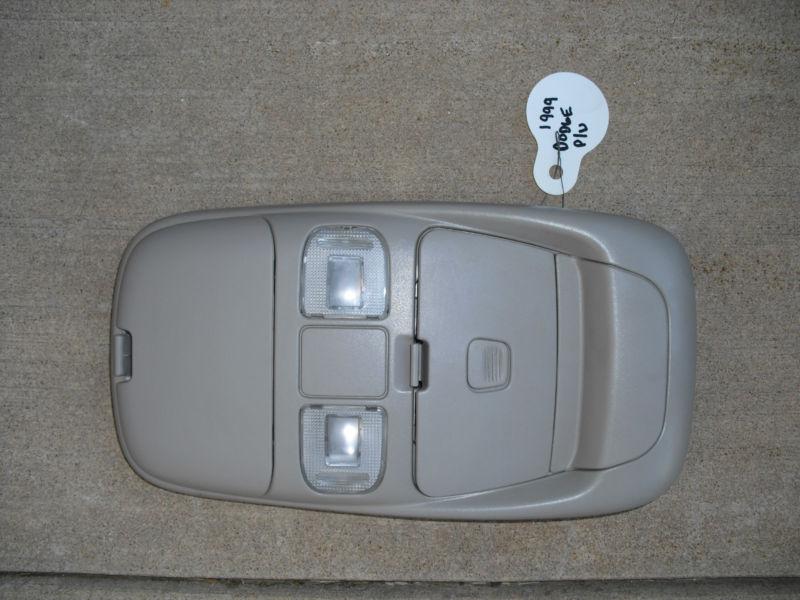 Sell 98 99 00 01 DODGE RAM 1500 2500 3500 OVERHEAD CONSOLE in Lockport
