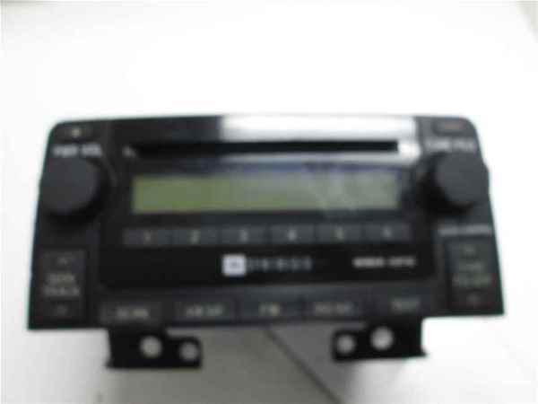 2006-2009 toyota 4runner cd mp3 player sat radio oem