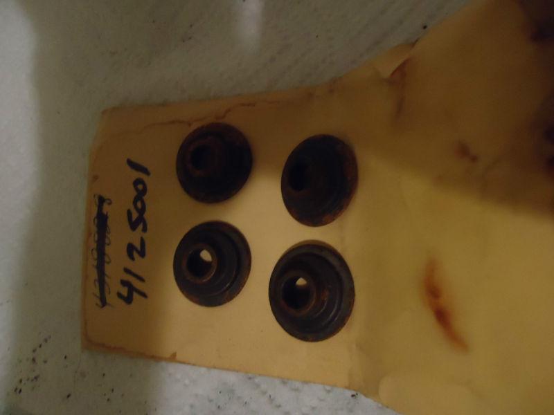 Fiat 850 spider racer sport coupe valve spring cups upper x4 nos 1966-1969 nos