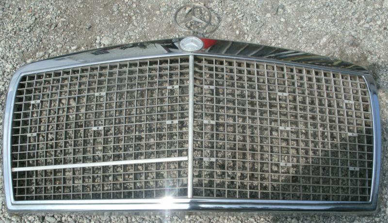 1986 87 88 89 90 91 mercedes benz 300se 350sd 420sel 560sec grill & emblem oem