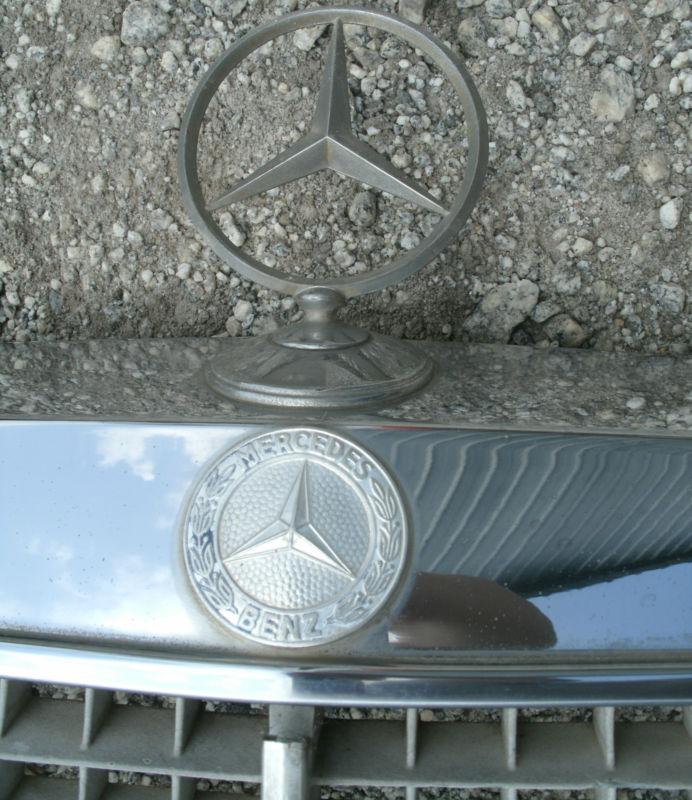 1986 87 88 89 90 91 Mercedes Benz 300SE 350SD 420SEL 560SEC Grill & Emblem OEM, US $39.99, image 5