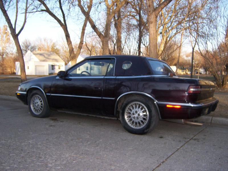 Parting out: 1989 chrysler / maserati tc turbo hard top convertible