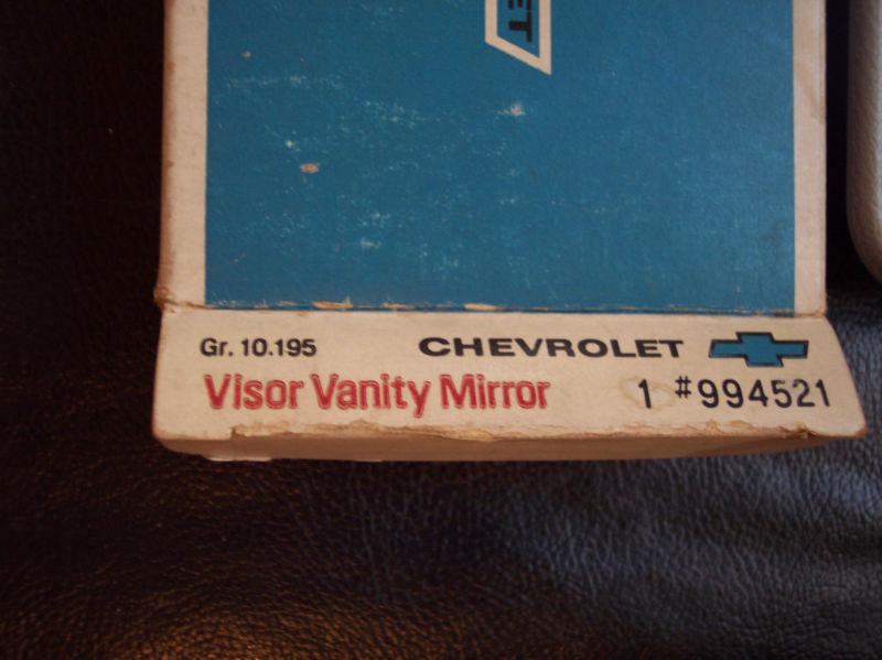 1982 1983 Pontiac Firebird Trans Am Chevy Camaro Z28 NOS GM vanity mirror 994521, US $14.99, image 2