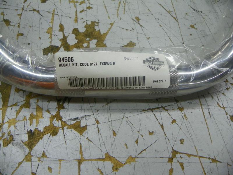 Sell Harley FXDWG Wide Glide Recall Chubby Handlebars Brand New 94506 in San Bernardino