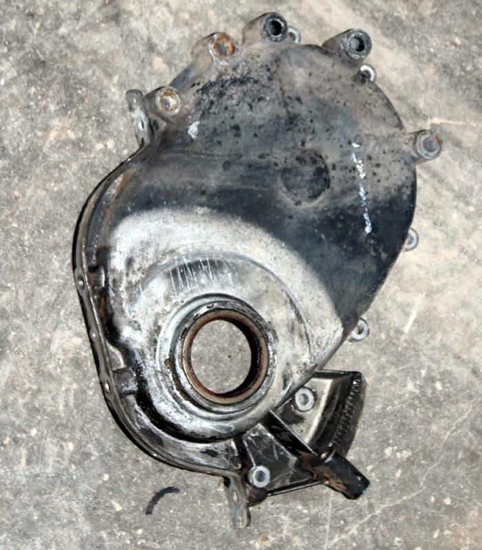 Sell Jeep Wrangler Factory YJ 2.5L 2.5 front timing cover case 1990 L4