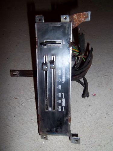 1971 1972 chevelle heat temperature control panel