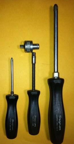Snap On Screwdriver / Ratcheting Adapter/ flexible / Lot Retail New $161.60, US $100.00, image 2