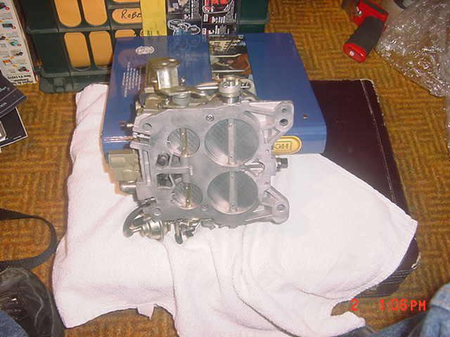 CHEVROLET CORVETTE BIG BLOCK CARBUREATOR RESTORED DATE ON CARB J2 PART #7043200, US $225.00, image 3