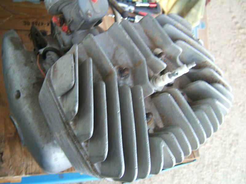 Sell 1970 MAICO 250 MC round case ENGINE w/ BING & IGNITION Vintage MX