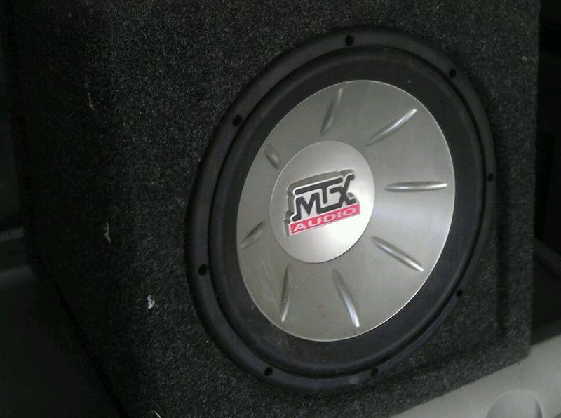 Mtx road thunder 10" subwoofer speaker box (los angeles area)