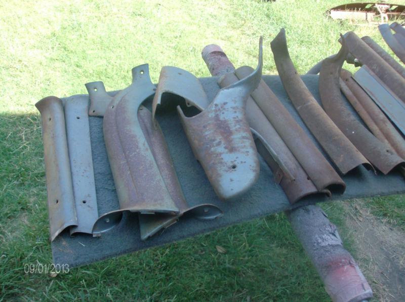 1959 Chevrolet Impala Nomad 4- door wagon interior trim moulding's, US $150.00, image 2