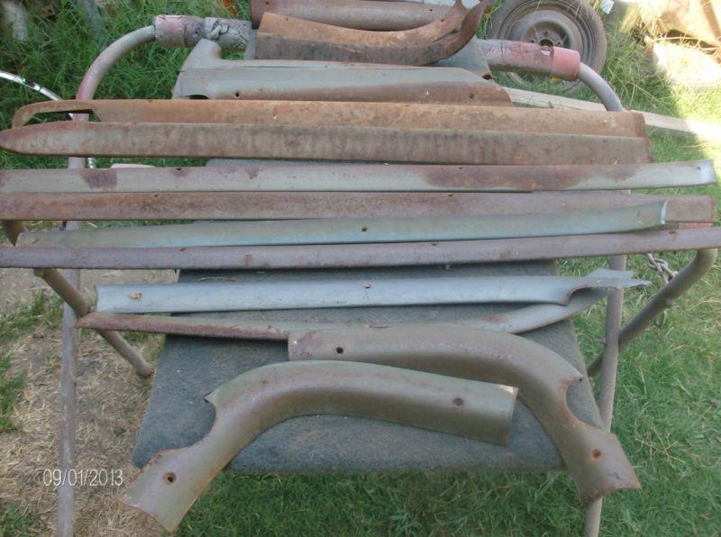 1959 Chevrolet Impala Nomad 4- door wagon interior trim moulding's, US $150.00, image 4