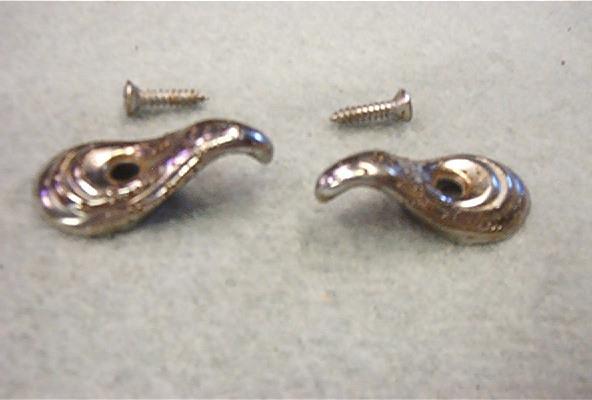66 67 CHEVELLE SS MALIBU COAT HOOKS & MOUNTING SCREWS ORIGINAL GM, US $9.99, image 2