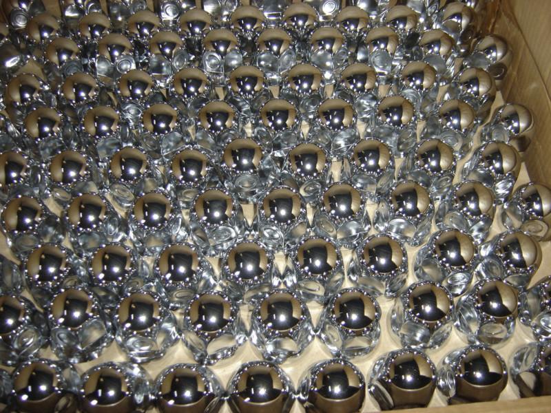 Sell 40 NEW CHROME LUG NUT COVERS CAPS for 1 1/2 size lugs RV CAMPER