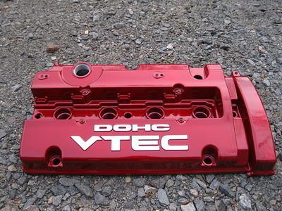 Powder coated h22a vtec valve cover accord prelude