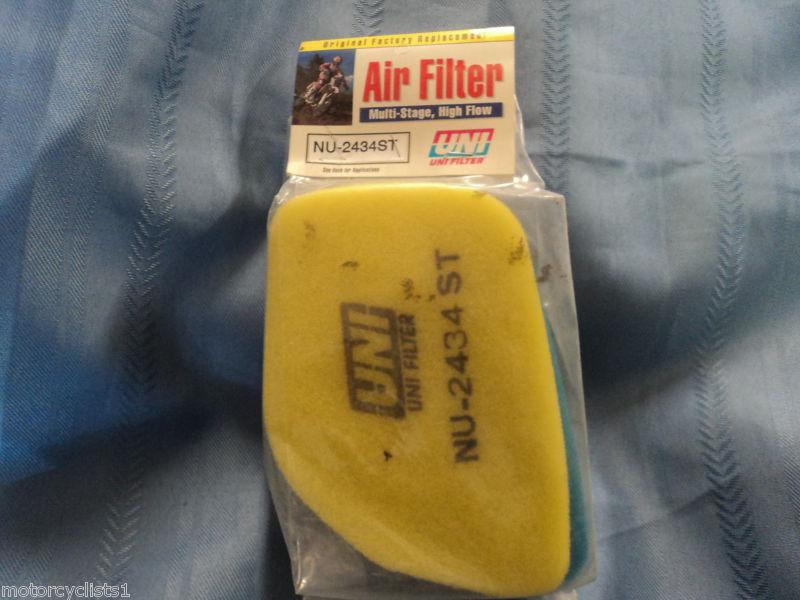 Uni filter air filter suzuki rm250, rm465 81-83, rm500 84-85  nu-2434st nos