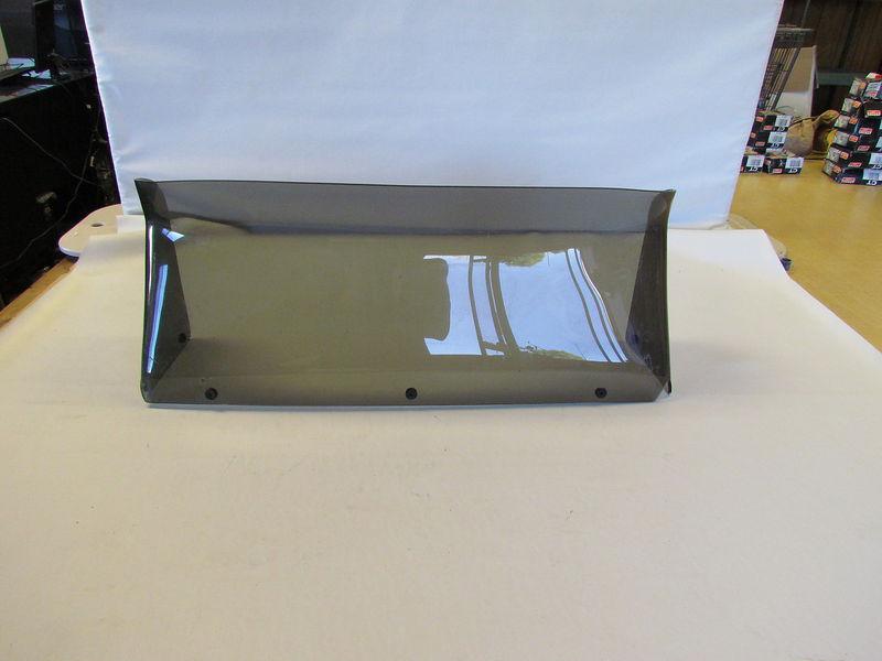 Sell SMOKED BLACK PLEXIGLAS MARINE BOAT WINDSHIELD 28 3/4" X 11 3/4" in