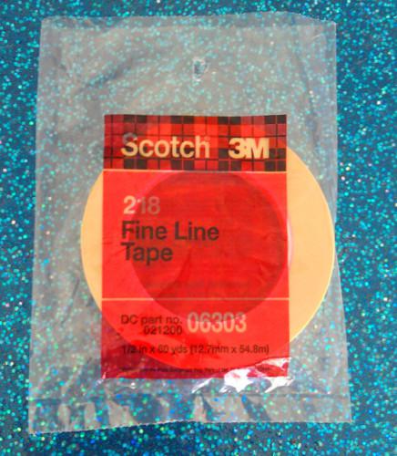 1Roll - 3M™ Scotch® - Fine Line Tape 218 - Yellow 06303, US $18.99, image 2