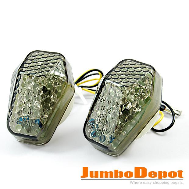 Motorcycle led turn signal mount light 2p for suzuki gsx-r 600-750-1000 k1 k3 k4