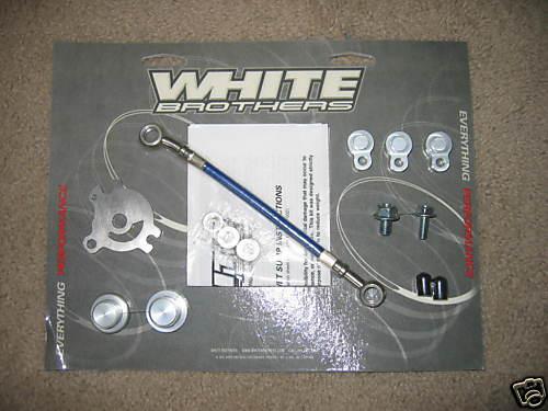 White brothers yamaha wet sump conversion kit for yz250f / wr250f