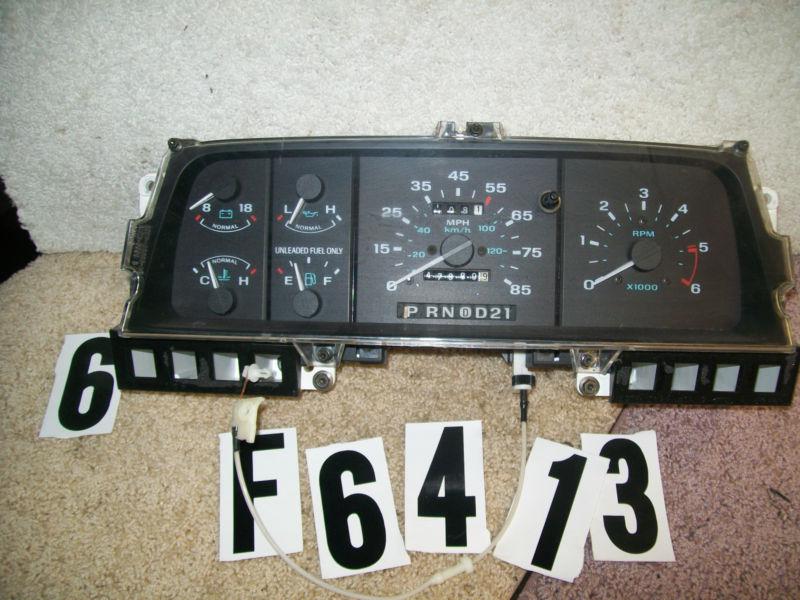 91,92,93,94 ford  explorer speedometer gauge instrument cluster 47k