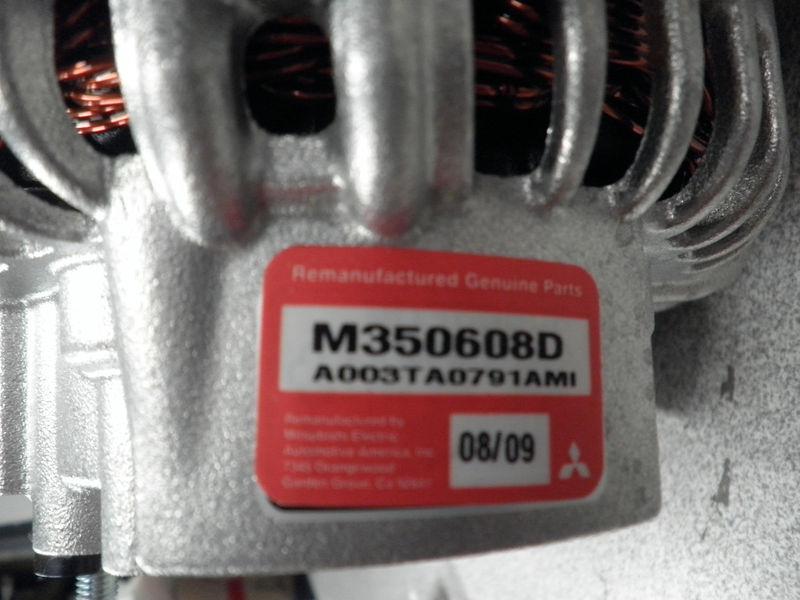 Mitsubishi Montero Sport OEM Alternator M350608D 3.0 and 3.5 liter eng, US $224.95, image 4