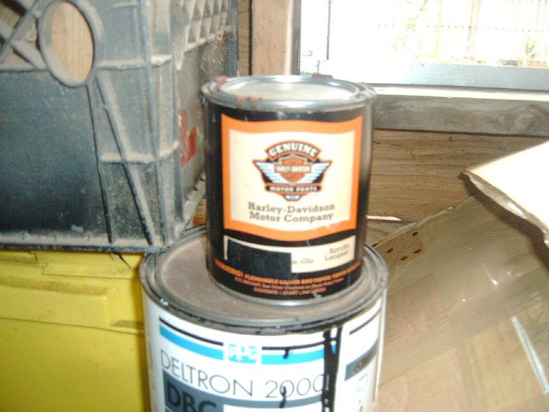 Original harley davidson paint