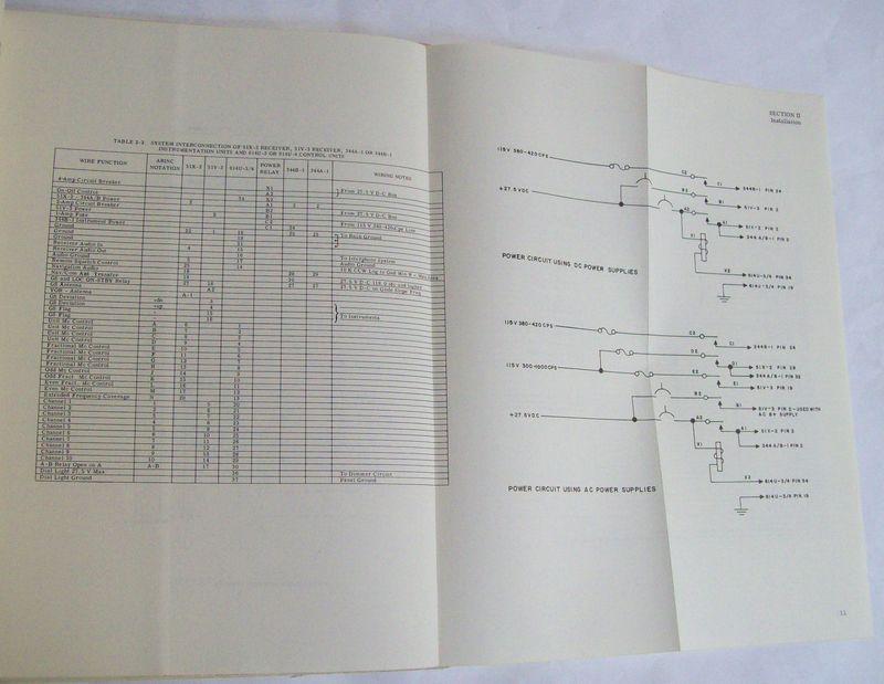 Original Collins 1959 51X-2 VHF NAV/COM Receiver Instruction Book, US $25.00, image 8