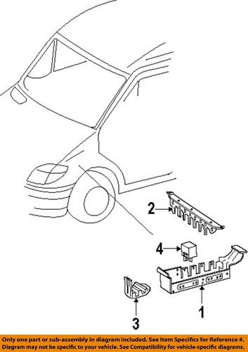 Mopar oem 5101505ab fuse & relay-relay