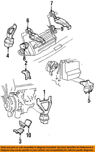 Cadillac gm oem 22145960 engine torque strut mount-torque strut