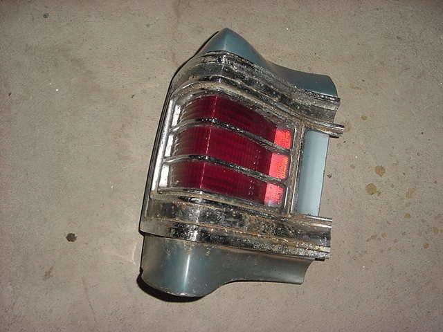 1967 chevrolet chevelle complete original tailight hausing left drivers side.