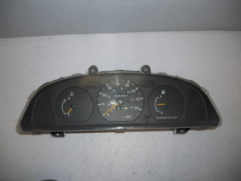 98 1998 suzuki esteem speedometer instrument cluster 104k oem *m71