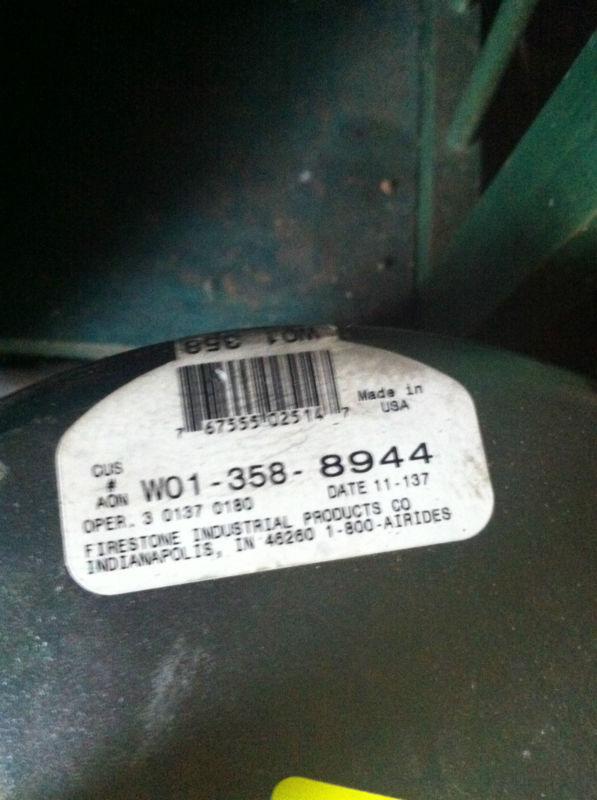  firestone airbags air ride part #  w01-358-8944