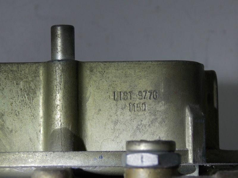 2 HOLLEY #9776 450 CFM 4BBL CARBURETORS 2X4 TUNNEL RAM CROSS RAM INTAKE CARBS, US $249.00, image 8