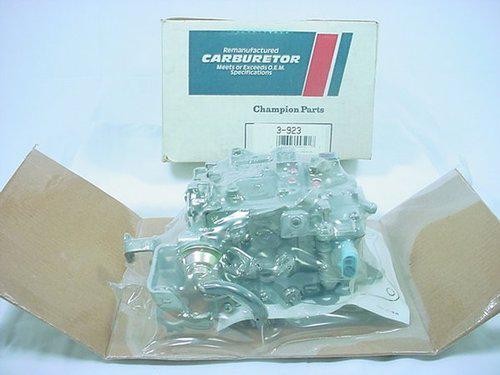 Remanufactured champion 2bbl rochester carburetor84 85 firebird 86 cutlass ciera