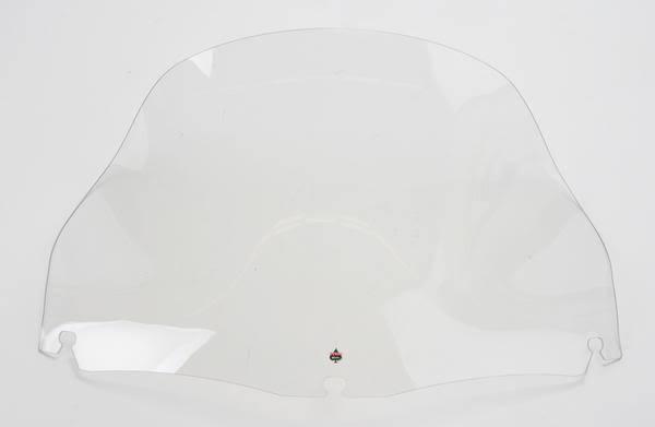 Klock werks clear 11.5" flare windshield 96-13 flh batwing harley custom bagger