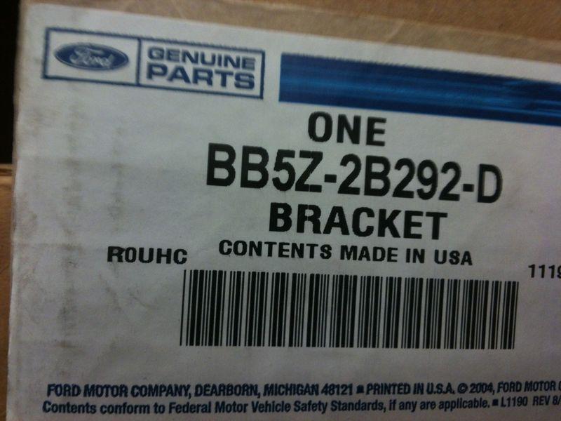 Oem ford bb5z-2b292-d bracket, caliper support