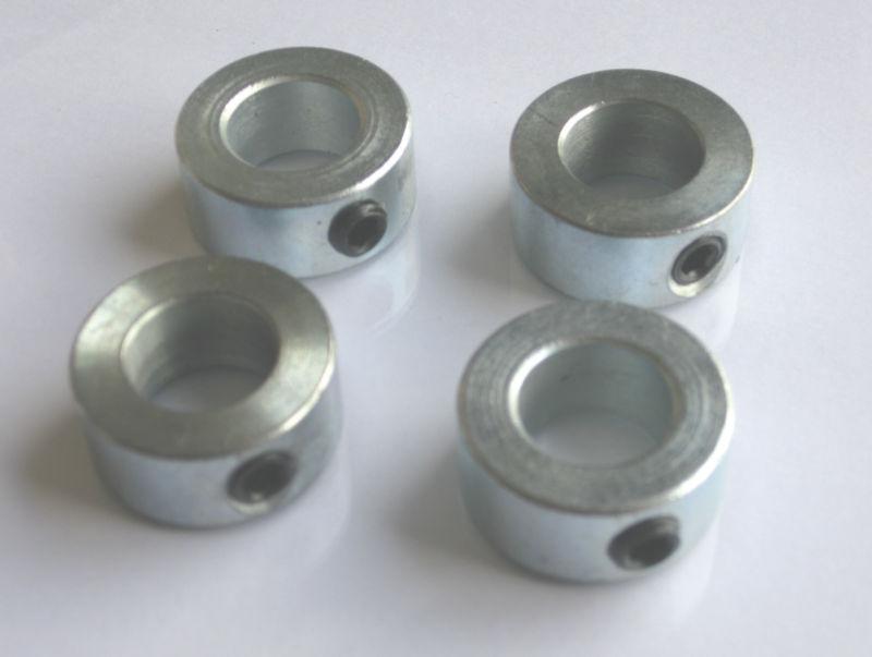 4 pk. vintage minibike go kart jackshaft collar coller 5/8" x 1-1/8" x 1/2".