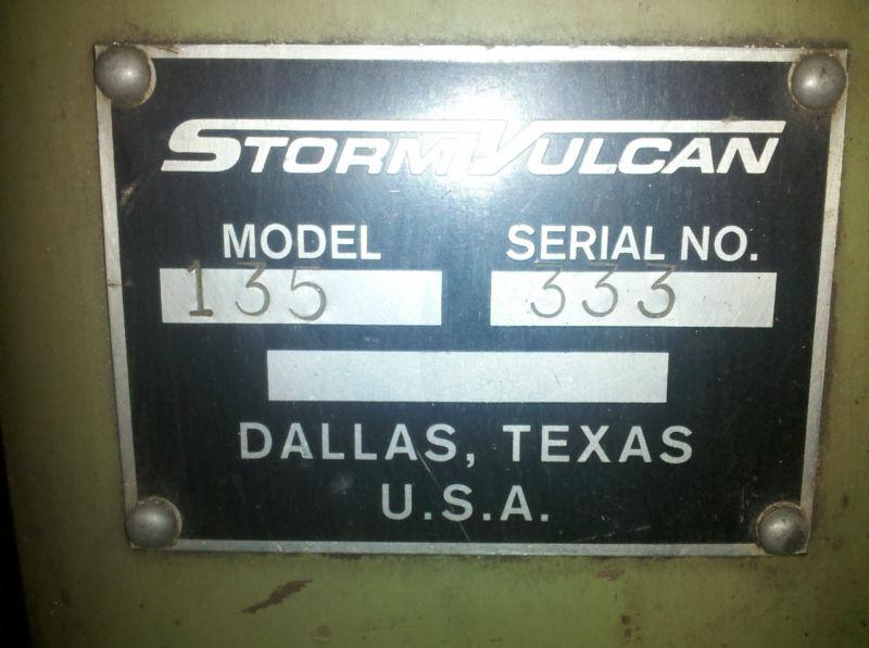 Storm Vulcan Kota Fin Crank Polisher, US $5,000.00, image 6