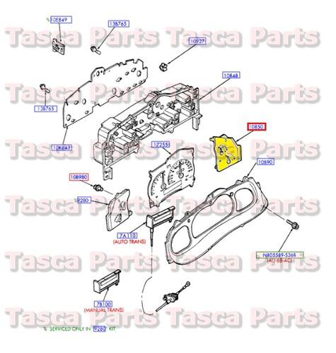 Brand new oem instrument cluster volt / oil ammeter explorer mountaineer ranger
