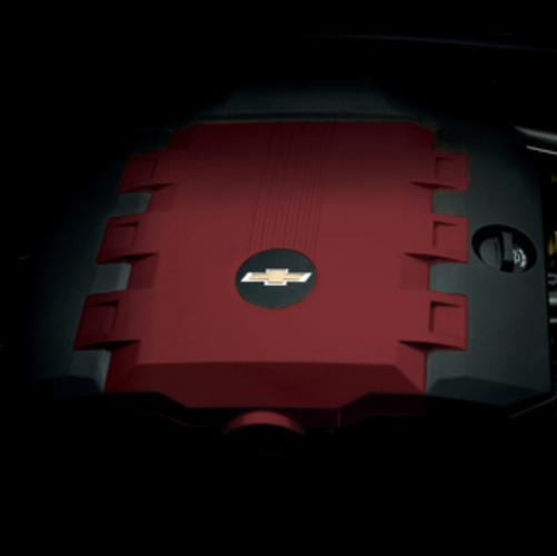 13-14 chevrolet camaro v6 engine cover victory red 92219194
