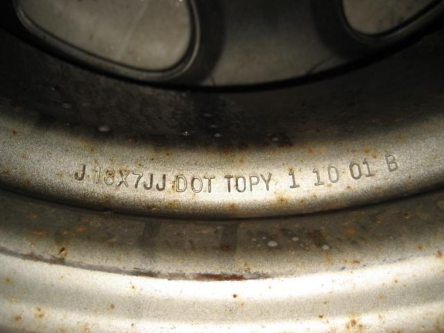 WHEEL Isuzu Amigo Rodeo Passport 00 - 03 16