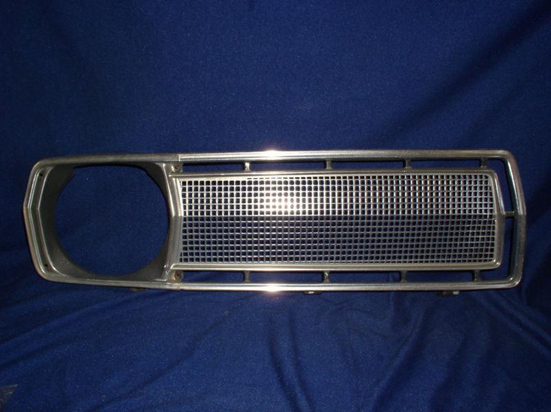 1968 plymouth valiant  r & l grille & headlight bezels