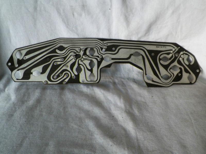New mopar instrument panel printed circuit board 87 88 lebaron 89 aries 04375193