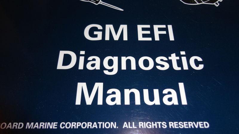 1996 OMC STERN DRIVES SERVICE MANUAL GM EFI DIAGNOSTIC #507147 BOAT MOTOR REPAIR, US $24.95, image 2