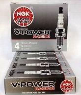 4 new ngk high performance spark plugs r5671a-9