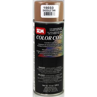 Sem color coat saddle tan vinyl spray auto paint