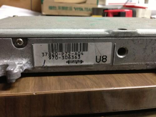96-97-98-99-00-01 integra gsr ecu computer 37820-p72-a04 obd2