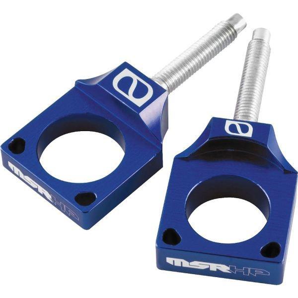 Msr hp axle blocks blue fits 02-08 yamaha wr250f